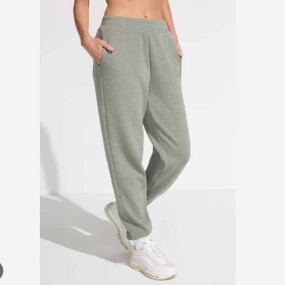 NEW Mondetta Women's XL Heathered Fleece Jogger Sweatpants - Picture 1 of 7